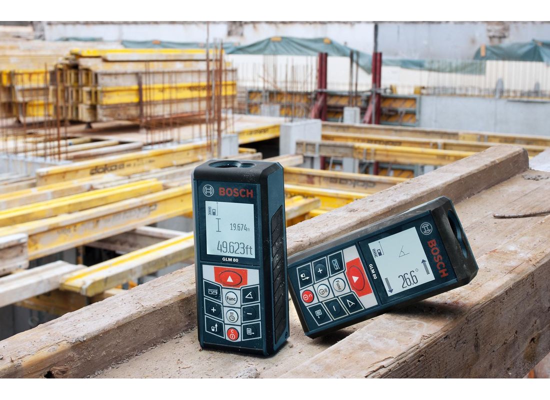 Lithium-Ion Laser Distance Measurer Bosch GLM 80