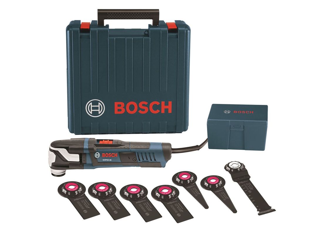 8 pc. StarlockMax® Oscillating Multi-Tool Kit Bosch GOP55-36C1