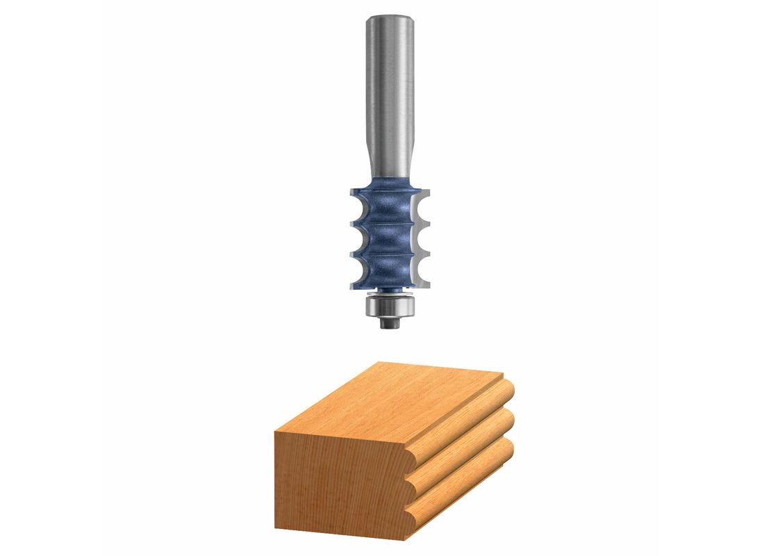 1/8 In. x 1 In. Carbide Tipped Multi Bead/Reed Bit Bosch 84611M