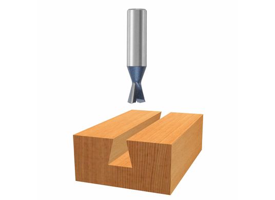 9° x 3/8 In. Carbide Tipped Dovetail Bit