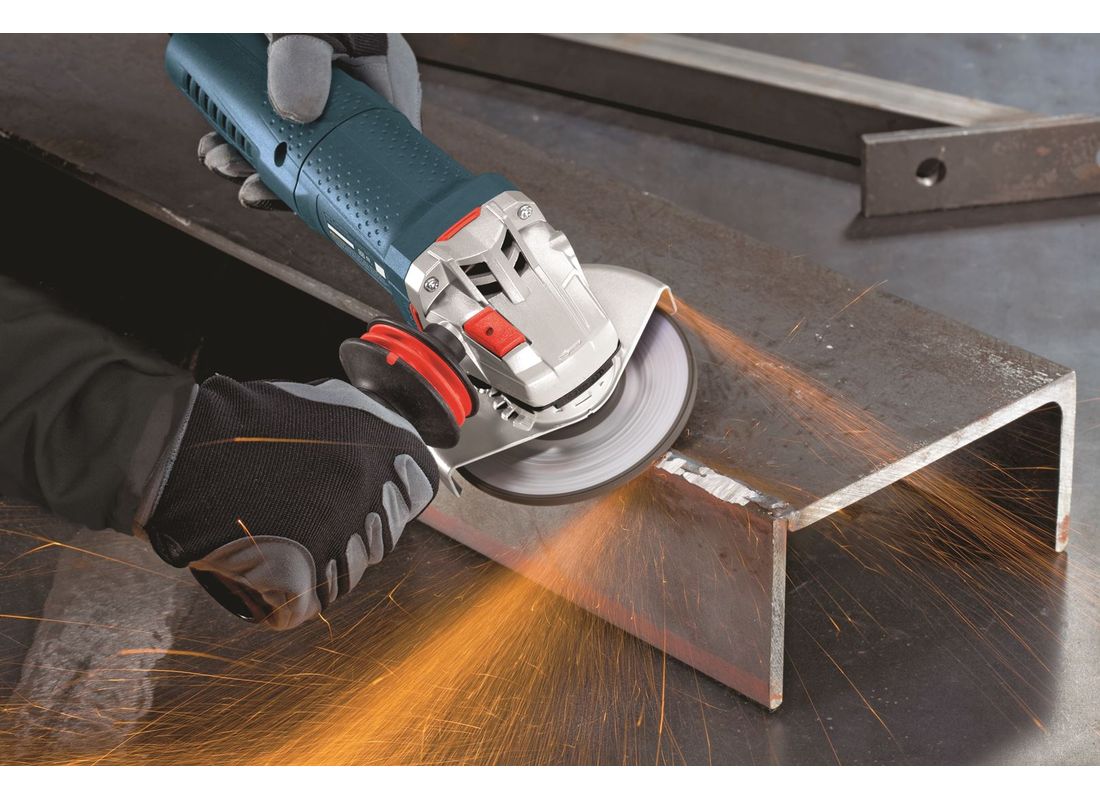 4-1/2 In. Angle Grinder with No-Lock-On Paddle Switch Bosch GWS10-45PD