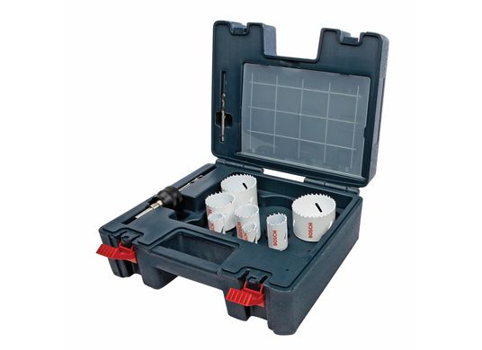 17 pc. Plumber Bi-Metal Hole Saw Set