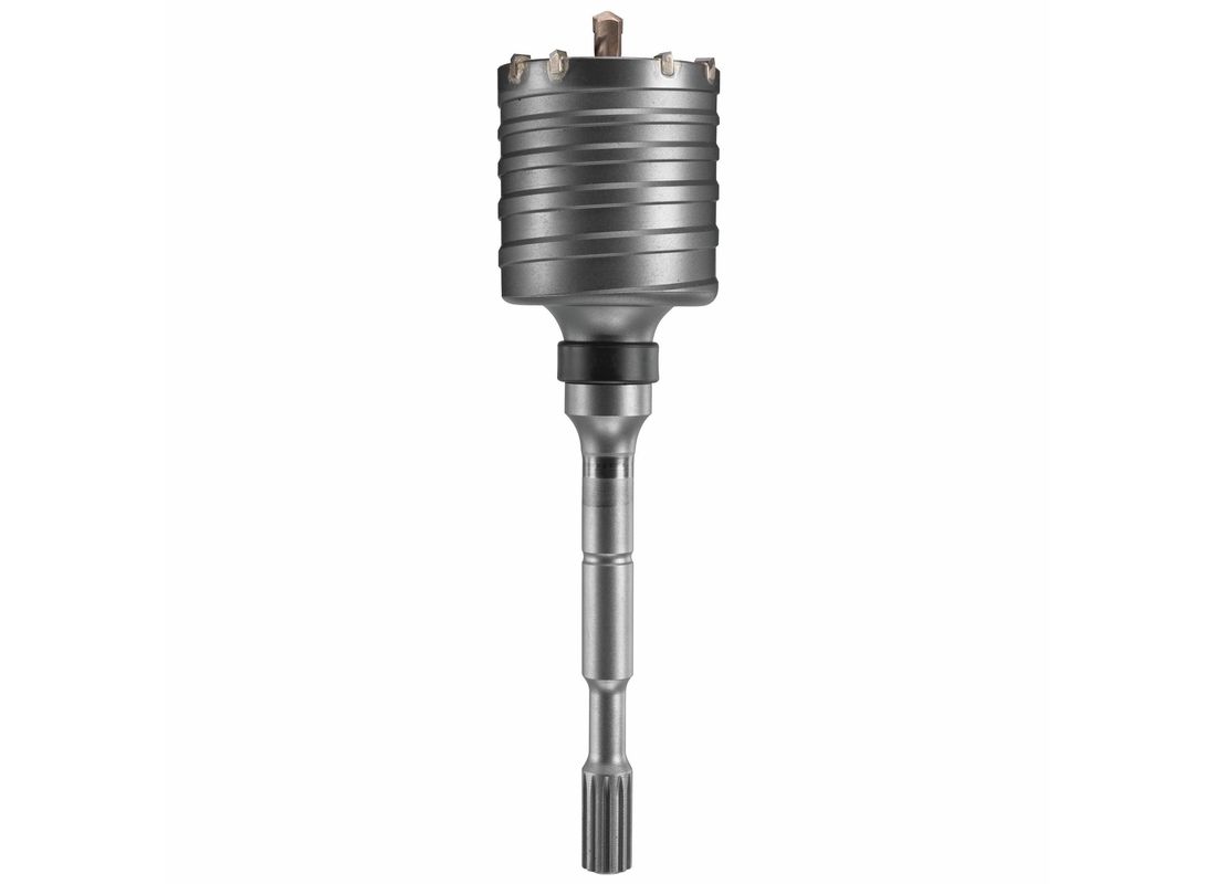 Couronne-trépan à nervures de conception ondulée de 3-1/4 po x 12 po pour marteau perforateur Bosch HC8031