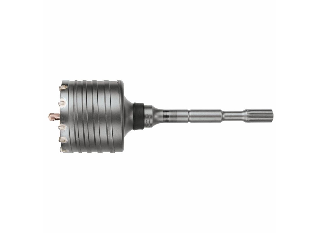 Couronne-trépan pour marteau perforateur à nervures de 4 x 12 po avec conception ondulée Bosch HC8050