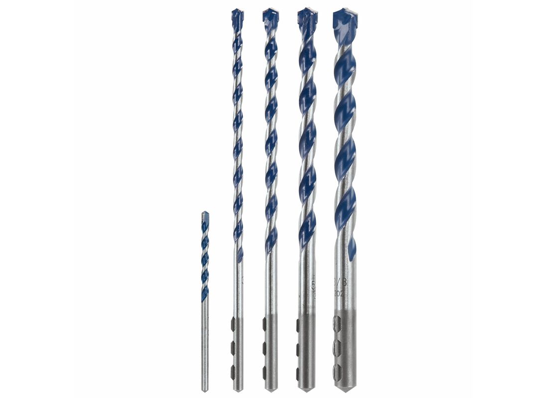 5 Piece BlueGranite™ Turbo Carbide Hammer Drill Bit Set Bosch HCBG500T