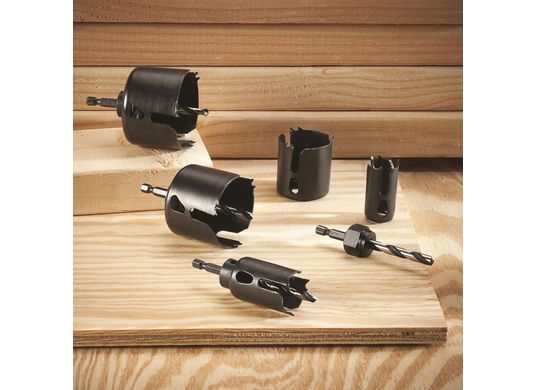 5 pc. Daredevil™ Wood Hole Saw Set