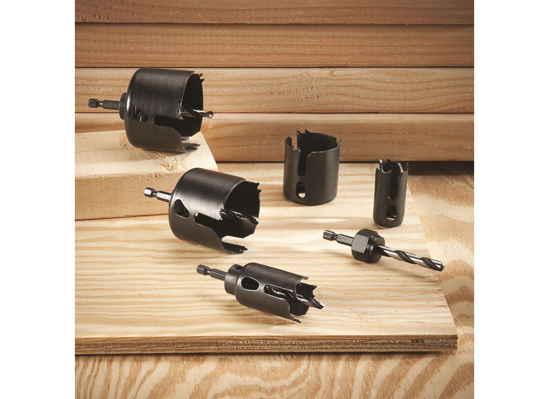 Wood hole store cutter set