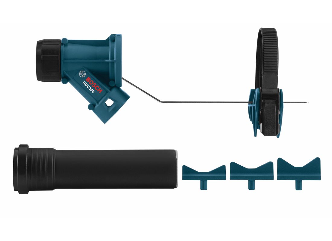 Dispositif d’élimination de la poussière SDS-max® et à nervures Bosch HDC300