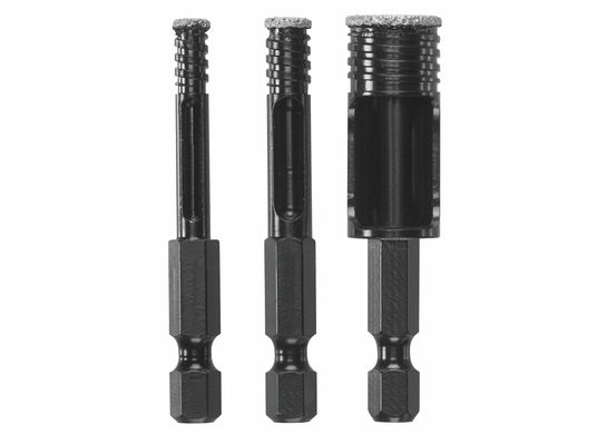 3 pc. Diamond Hole Saw Set