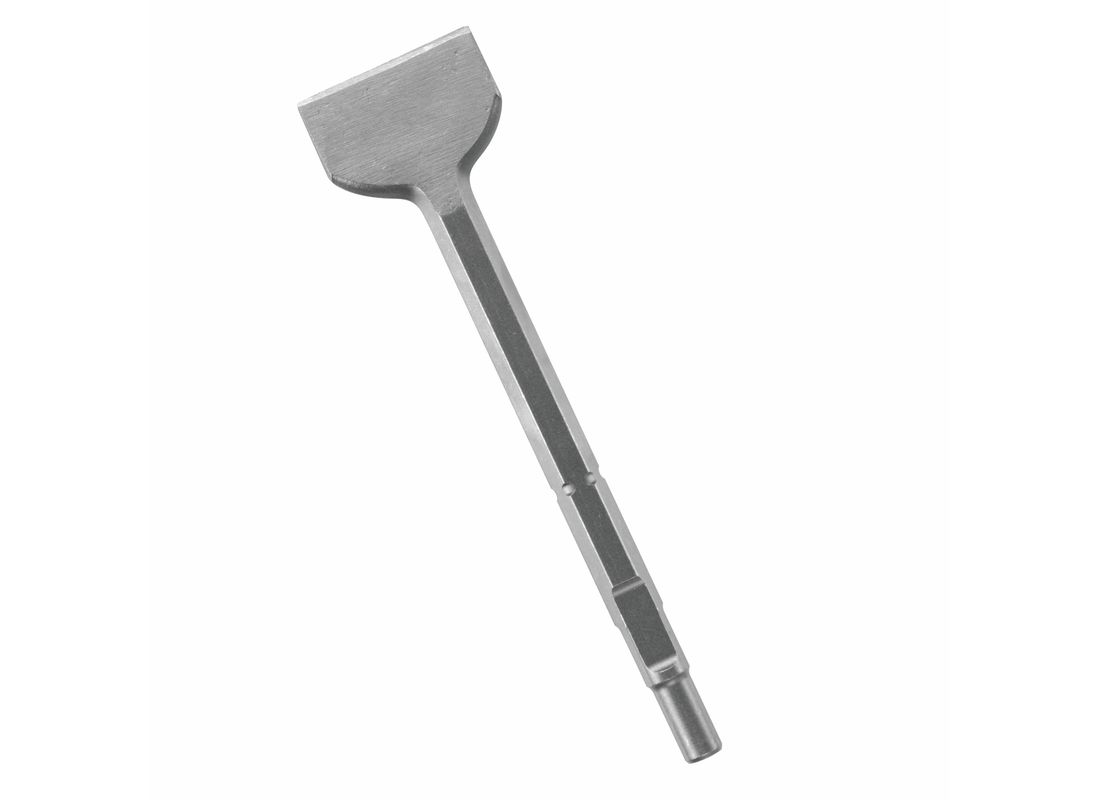 3 In. x 12 In. Scaling Chisel Tool Round Hex/Spline Hammer Steel Bosch HS1810