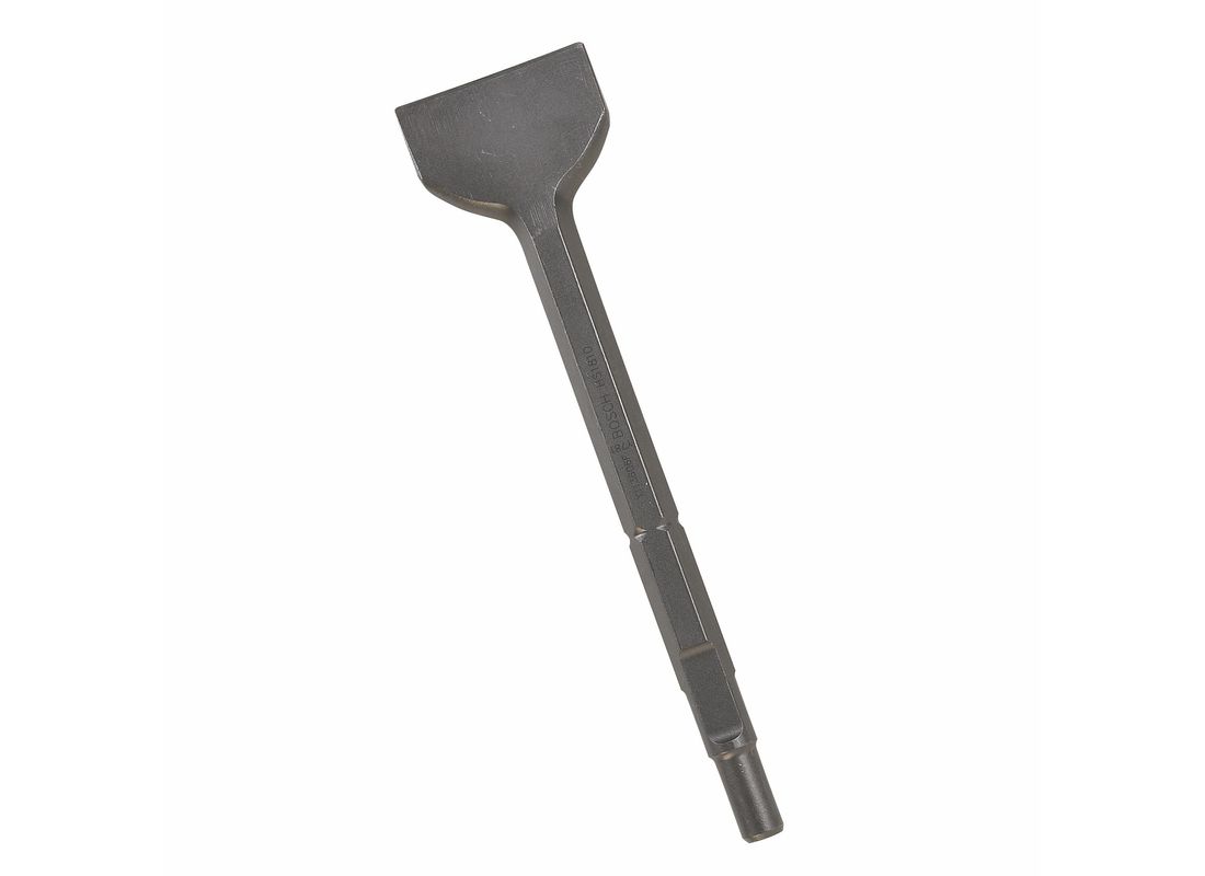 1-1/2 In. x 12 In. Scaling Chisel Tool Round Hex/Spline Hammer Steel Bosch HS1816