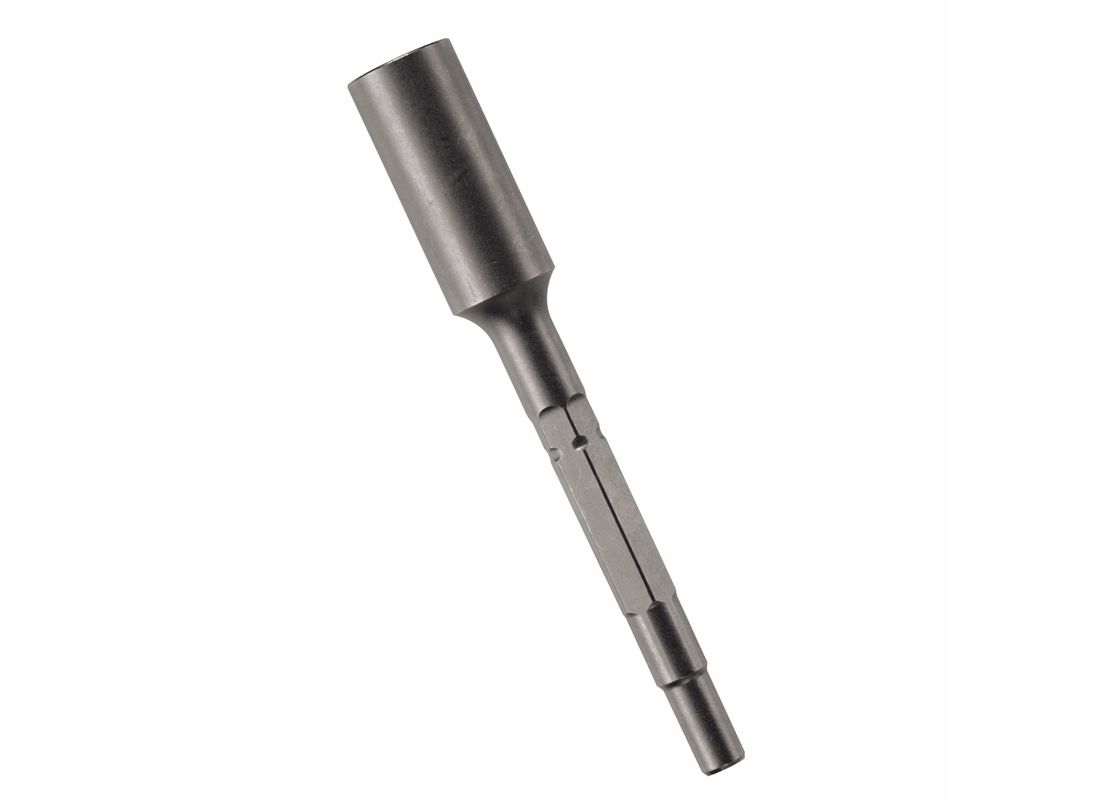 5/8 In. and 3/4 In. Ground Rod Driver Tool Round Hex/Spline Hammer Steel Bosch HS1824