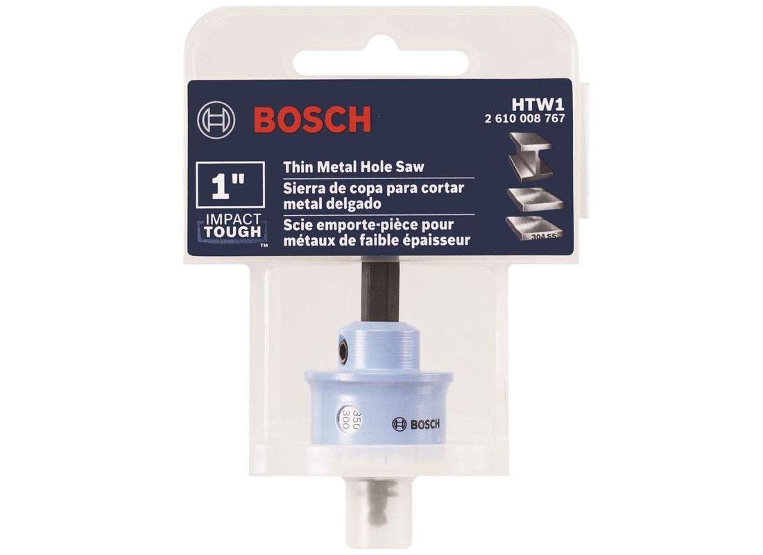 Scie-cloche pour parois fines de 1 po Bosch HTW1