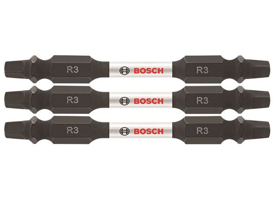 3 pc. Impact Tough™ 2.5 In. Square #3 Double-Ended Bits