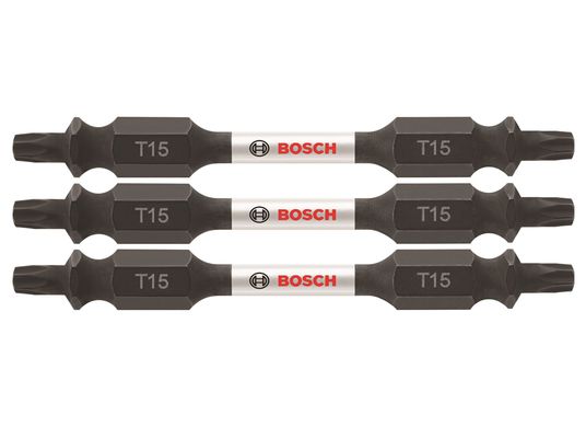 3 pc. Impact Tough™ 2.5 In. Torx® #15 Double-Ended Bits