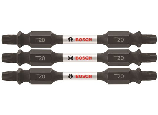 3 pc. Impact Tough™  2.5 In. Torx® #20 Double-Ended Bits