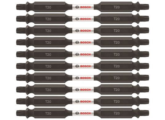 10 pc. Impact Tough™ 3.5 In. Torx® #20 Double-Ended Bits (Bulk Pack)