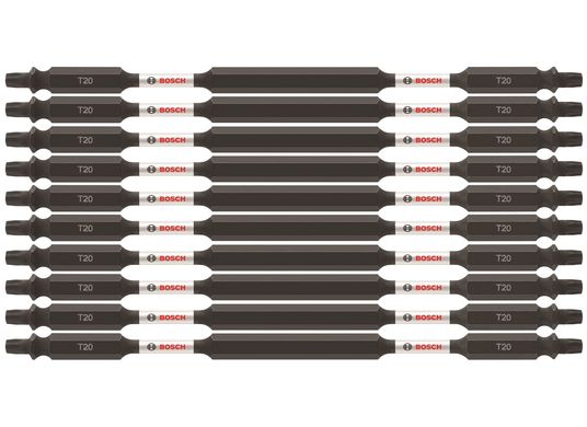 10 pc. Impact Tough™ 6 In. Torx® #20 Double-Ended Bits (Bulk Pack)