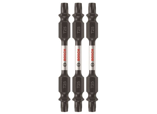 3 pc. Impact Tough™ 2.5 In. Torx® #25 Double-Ended Bits