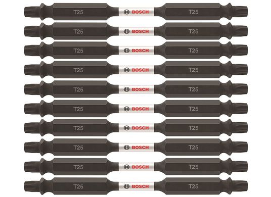 10 pc. Impact Tough™ 3.5 In. Torx® #25 Double-Ended Bits (Bulk Pack)