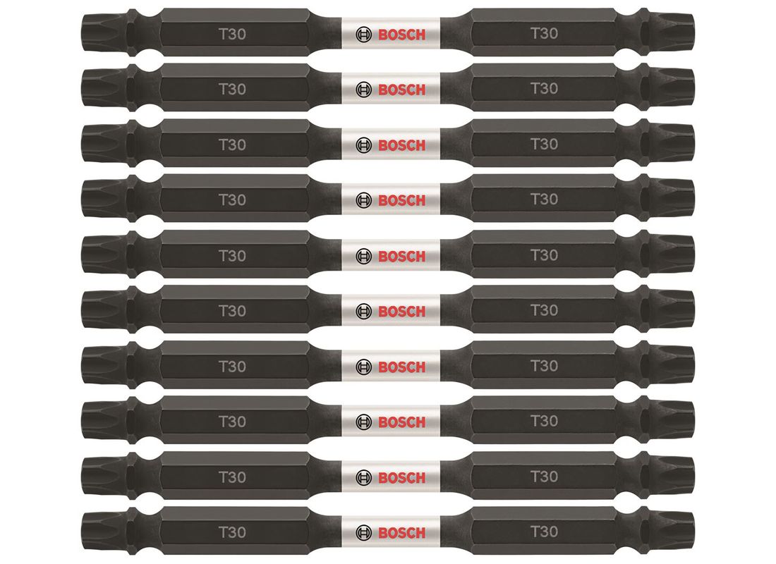 10 Impact Tough™ 3,5 po Torx® #30 embouts de vissage doubles (en vrac) Bosch ITDET3035B