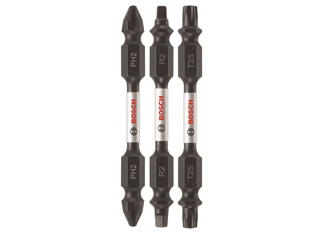 3 pc. Impact Tough™ 2.5 In. Double-Ended Bit Set Bosch ITDEV2503