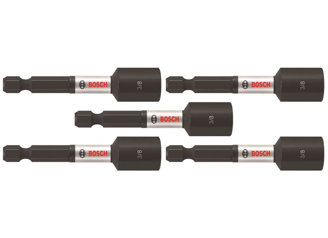 5 pc. Impact Tough™ 2-9/16 In. x 3/8 In. Nutsetter (Bulk Pack) Bosch ITNS382B