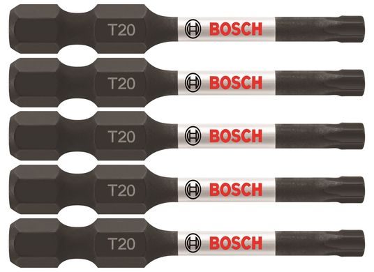 5 pc. Impact Tough™ 2 In. Torx® #20 Power Bits