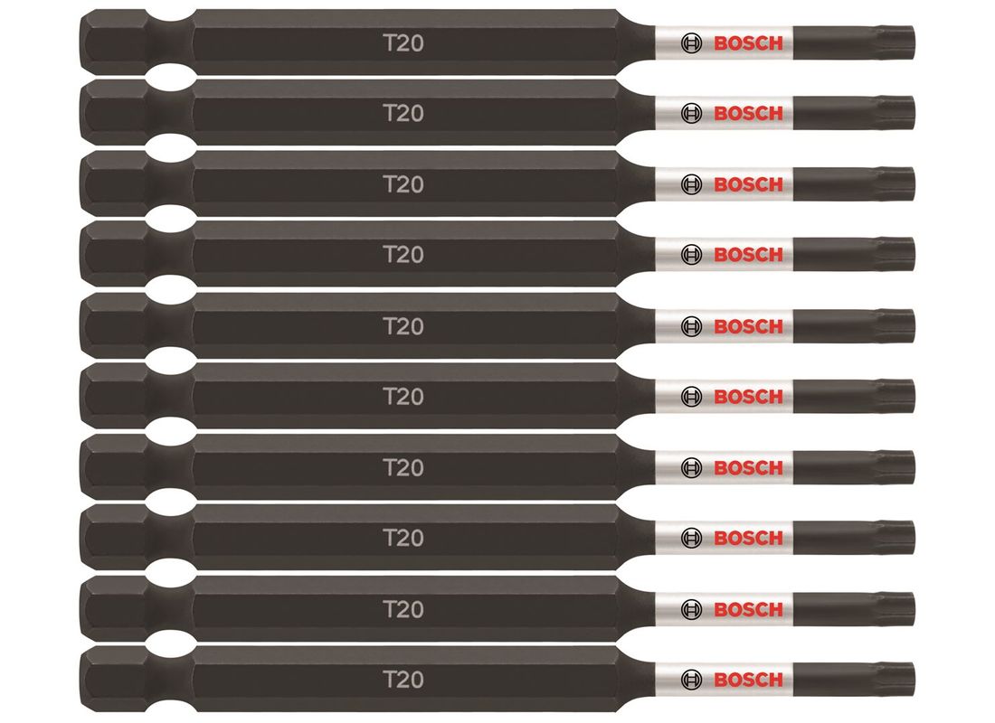 10 pc. Impact Tough™ 3.5 In. Torx® #20 Power Bits (Bulk Pack) Bosch ITT2035B