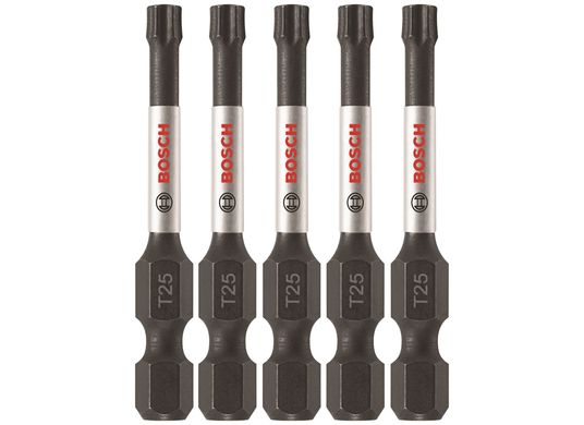 5 pc. Impact Tough™ 2 In. Torx® #25 Power Bits