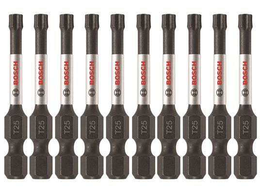 10 pc. Impact Tough™ 2 In. Torx® #25 Power Bits (Bulk Pack)