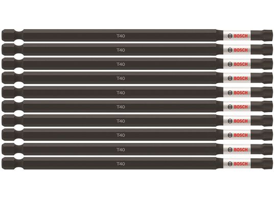 10 pc. Impact Tough™ 6 In. Torx® #40 Power Bits (Bulk Pack)