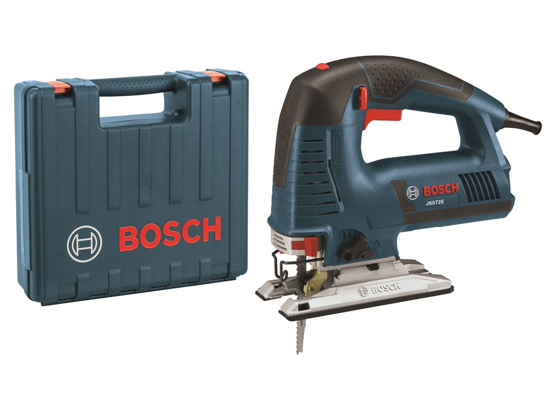 Ensemble de scie sauteuse avec poignée sur le dessus de 7,2 A Bosch JS572EK