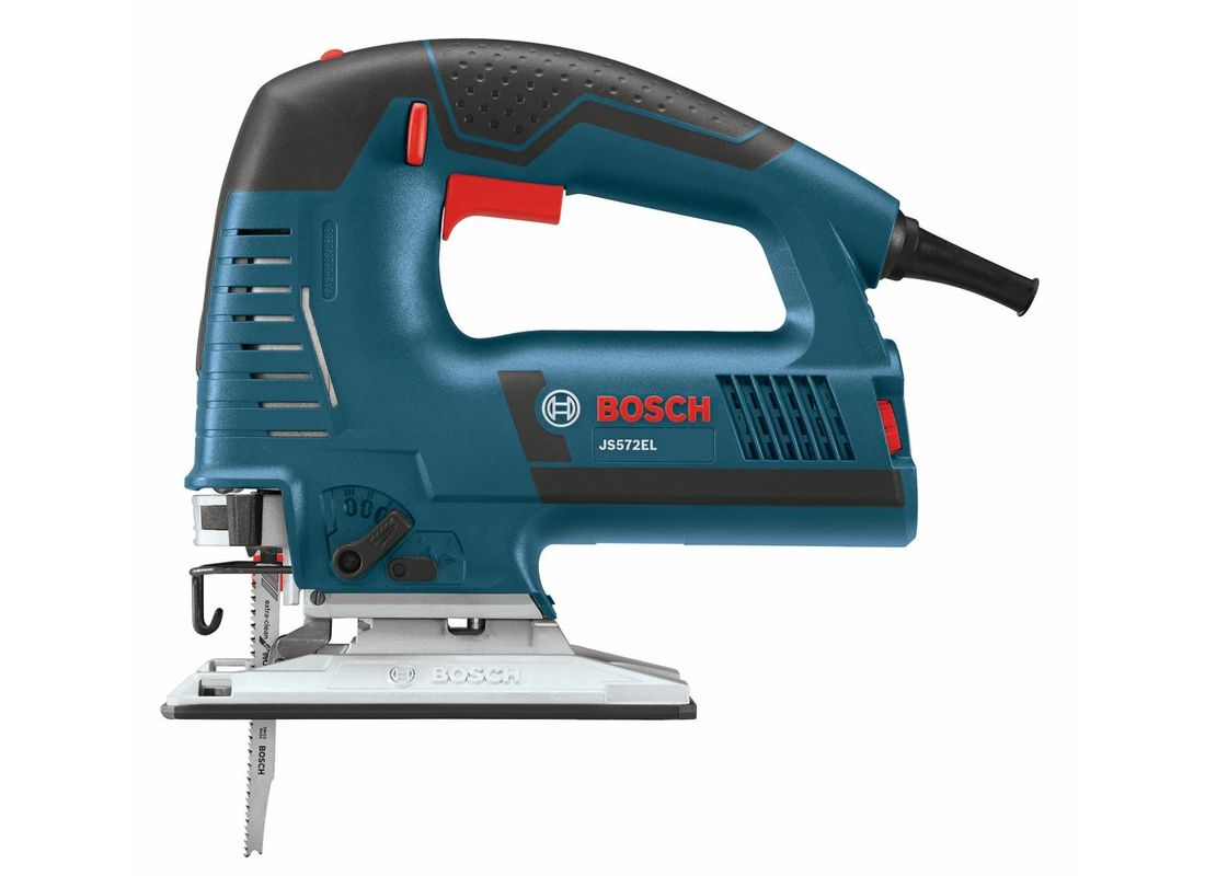 Ensemble de scie sauteuse avec poignée sur le dessus de 7,2 A Bosch JS572EK