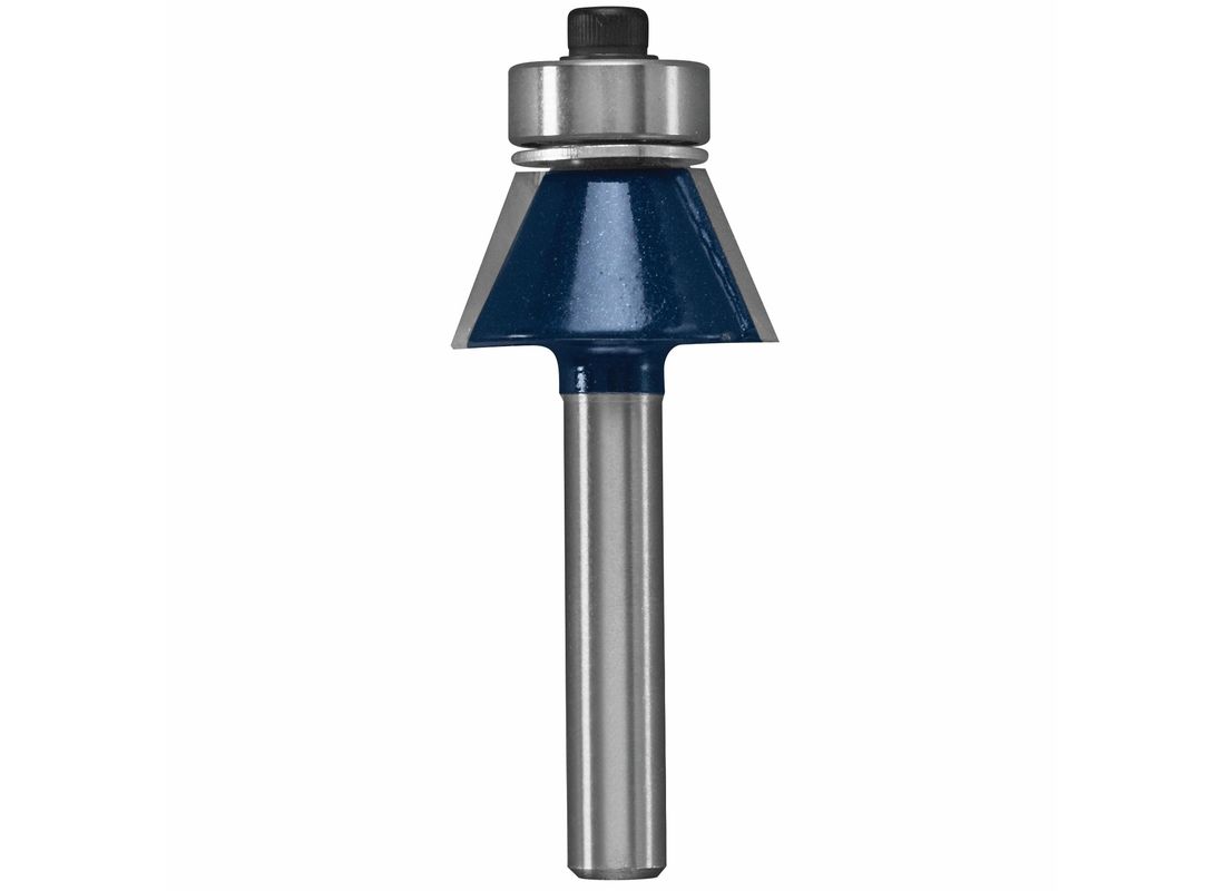 25° x 7/16 In. Carbide-Tipped 2-Flute Bevel Trim Bit Bosch 85438M