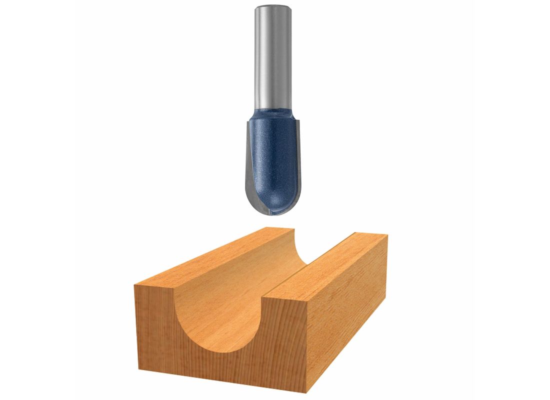 3/8 In. x 3/4 In. Carbide Tipped Extended Round Nose Bit Bosch 85450M