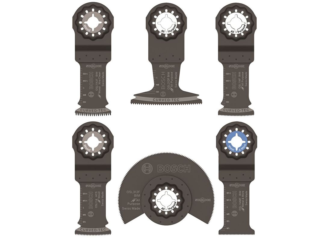 Starlock® Oscillating Multi-Tool Accessory Blade Set 6 pc. Bosch OSL006