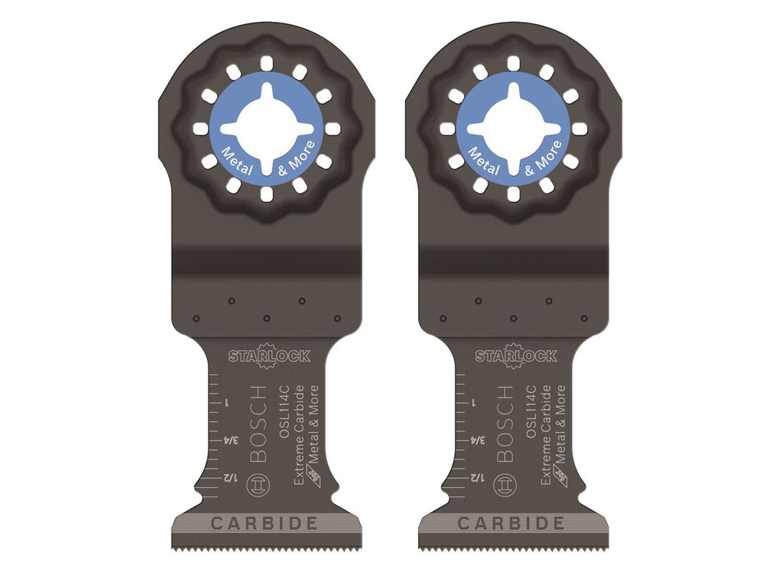 1-1/4 In. Starlock® Carbide Plunge Cut Blade 2 pk. Bosch OSL114C-2