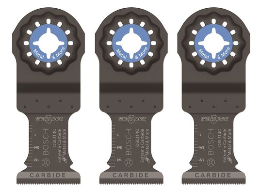 1-1/4 In. Starlock® Carbide Plunge Cut Blade 3 Pk.