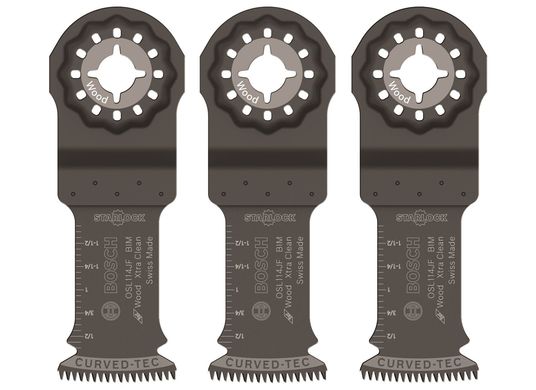 1-1/4 In. Starlock® Bi-Metal Xtra-clean Plunge Cut Blade 3 pk.