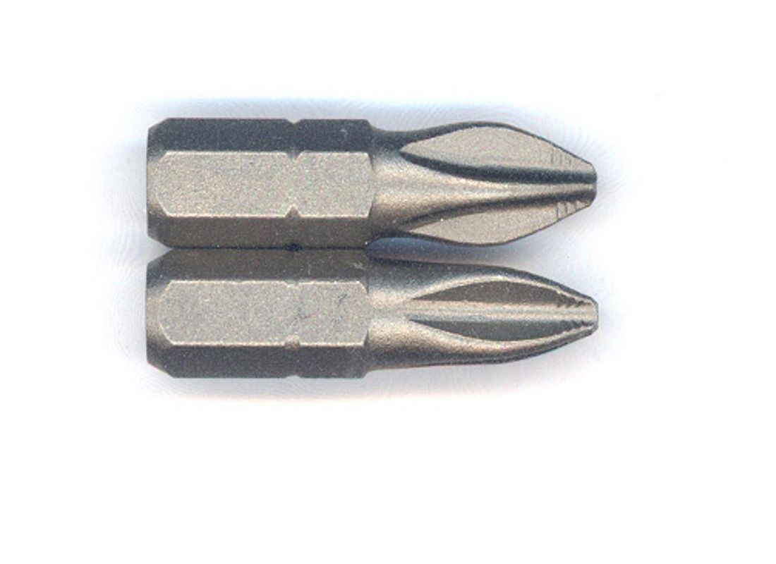 1 In., Phillips® Insert Bit, Pt. P2 Ribbed, Shank 1/4 In. Bosch P2102