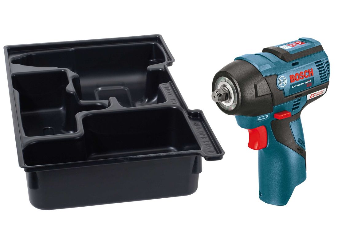 12V MAX EC Brushless 3/8 In. Impact Wrench with Exact-Fit™ Insert Tray Bosch PS82BN