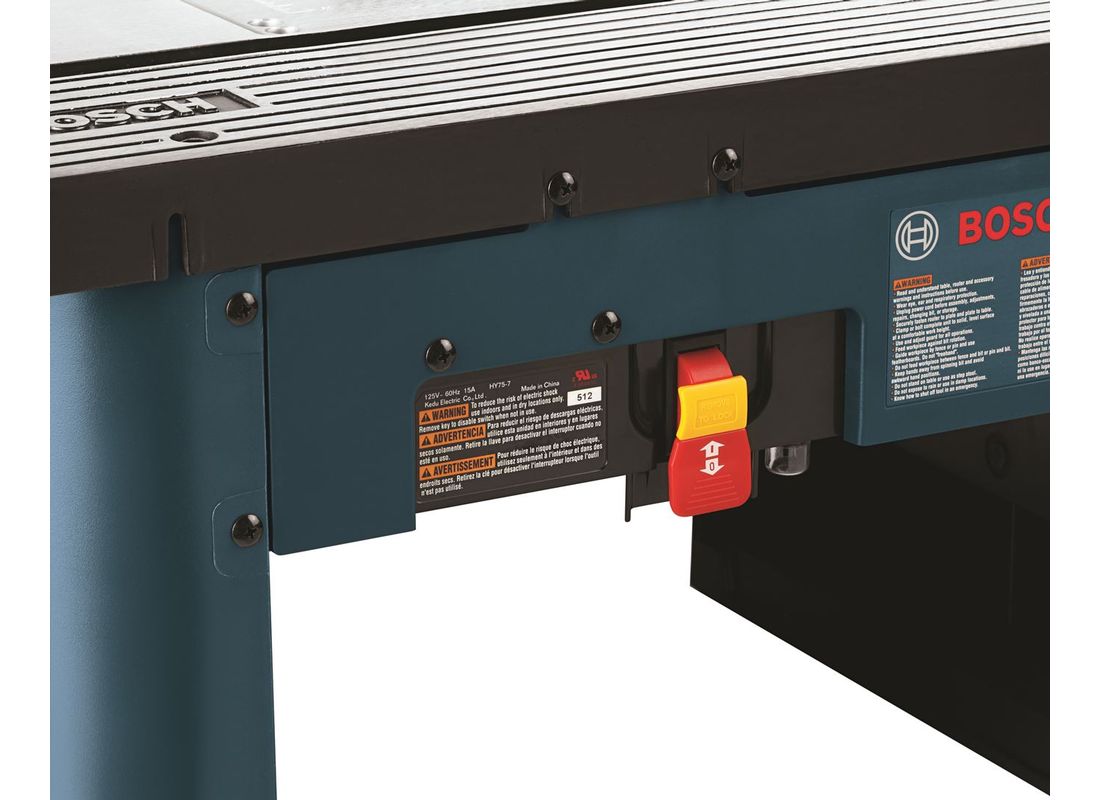 Table de toupie pour équipement stationnaire Bosch RA1181