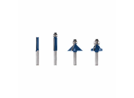 4 Pc. Pro Starter Set 1/4 In. Shank