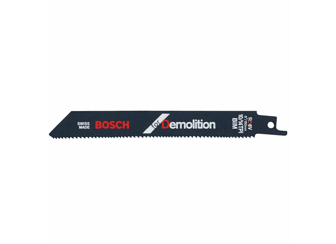 25 pc. 6 In. 10/14 V TPI All-Purpose Demolition Reciprocating Saw Blade Bosch RD6V-25B