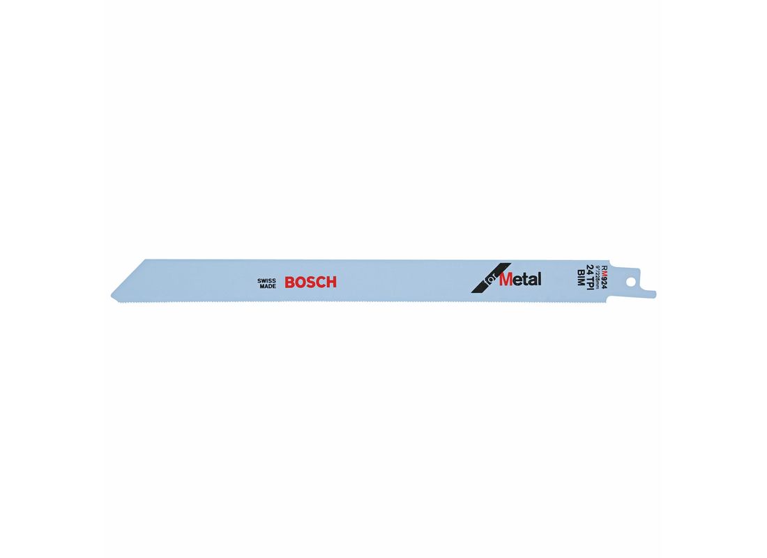 Lame de scie alternative pour le métal de 9 po à 24 dents par pouce, 5 pièces Bosch RM924