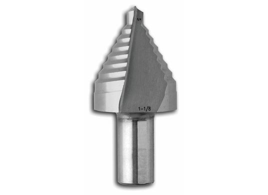 1 1/8 In. High-Speed Steel Step Drill Bit