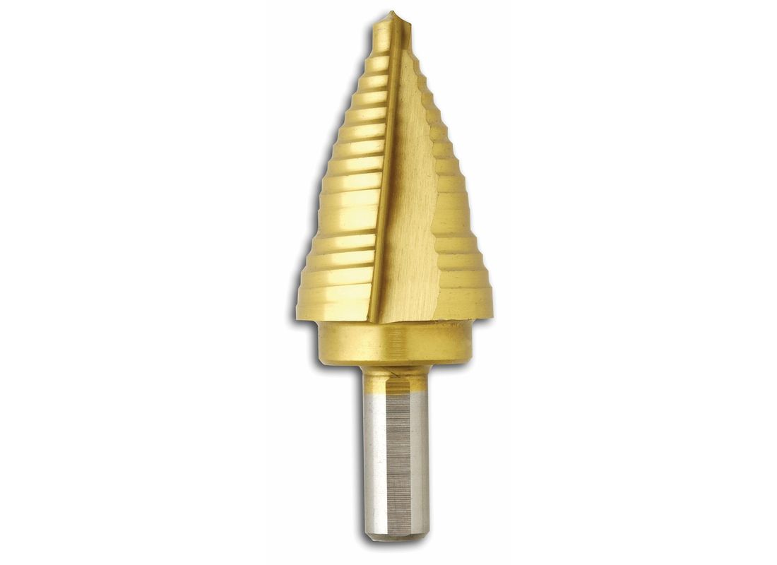 1/4 In. to 7/8 In. Titanium-Coated Step Drill Bit Bosch SDT4