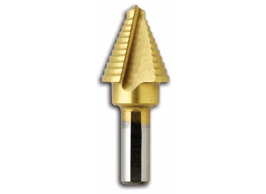 7/8 In. Titanium-Coated Step Drill Bit