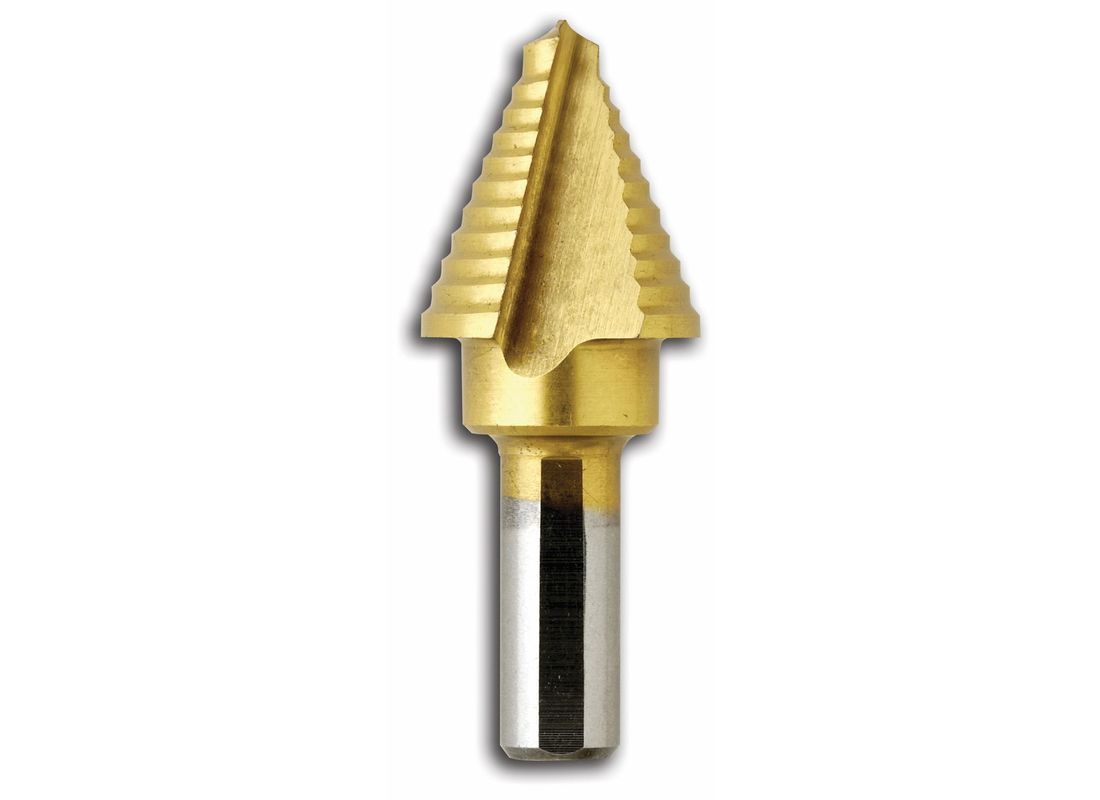 7/8 In. Titanium-Coated Step Drill Bit Bosch SDT5